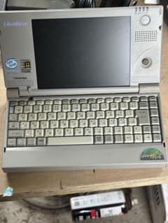 研究用ジャンク　東芝libretto50とポートリプリケータ Windows95 ジャンク東芝libretto50Windows95 - メルカリ
