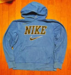 90's NIKE ナイキ ビッグロゴ　パーカー　フーディ　人気カラーのサムネイル