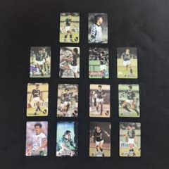 【当時物】 Jリーグ サッカーカード 読売ヴェルディ 14枚セット 専用ケースのサムネイル