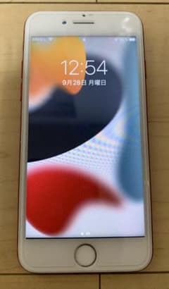 iPhone 7 128GB RED SIMフリー バッテリー94％のサムネイル