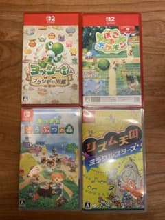 Nintendo Switch ソフト 4本セット - メルカリ