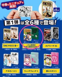 ジャンプ　豆本ガチャ　こち亀のサムネイル