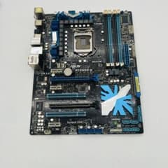 ASUS P7P55D E マザーボードとcpuセット - メルカリ