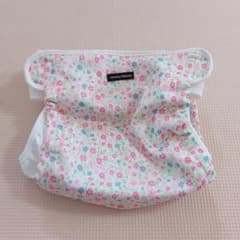 布おむつ用カバー　90サイズ　小花柄のサムネイル