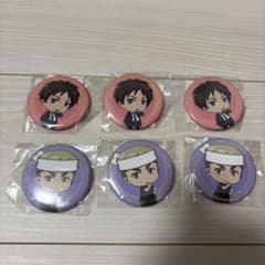 進撃の巨人 すき家コラボ 缶バッジ 6点セットのサムネイル
