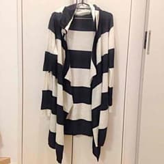 セレショ購入 ボーダーパーカーニットのサムネイル