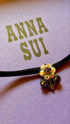 ANNA SUI ネックレス フラワーモチーフのサムネイル