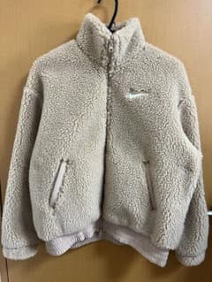 Nike ボアジャケット Mサイズ ベージュ DR5629-200 - メルカリ