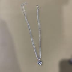 S925 シルバー ハートネックレス レディース アクセサリーのサムネイル