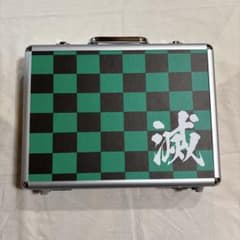 Demon Slayer: Kimetsu no Yaiba checkered pattern attaché case