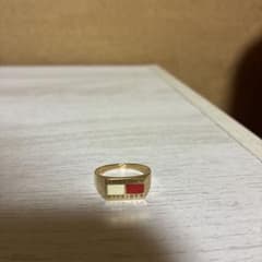 vintage TOMMY HILFIGER リング　10k