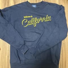 カリフォルニアロゴ ネイビー トレーナー Mのサムネイル