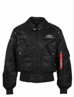 ALPHA INDUSTRIES MA-1 フライトジャケット ブラックのサムネイル