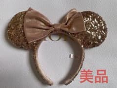 ディズニー カチューシャ スパンコール ゴールドのサムネイル