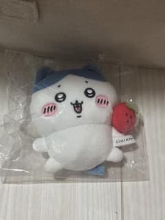 新品未開封 ちいかわ ハチワレ いちご ぬいぐるみ マスコットのサムネイル