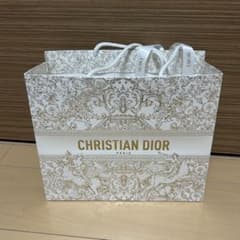 CHRISTIAN DIOR 紙袋 ホワイト・ゴールドのサムネイル