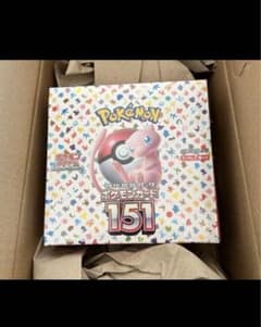 ポケモンカード 151 BOX シュリンク付きのサムネイル