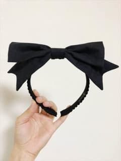 【Heart E】リボン カチューシャのサムネイル