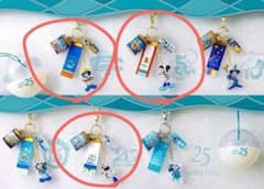 ディズニーシー25周年☆スパークリングジュビリー☆カプセルトイ3種