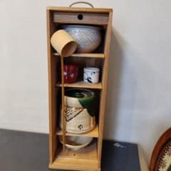 茶道・お点前セット 木製スタンド付きのサムネイル