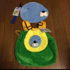 【ぼのぼの様専用】ぼのぼの 横顔ポーチとリュックのセットのサムネイル