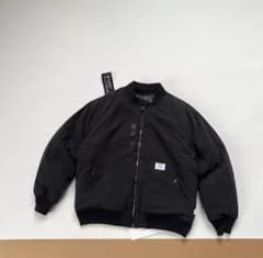 WTAPS MA-1 フライトジャケット WTAPS ブラック MA-1フライトジャケット 1 - メルカリ