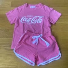 コカコーラ コーラ セットアップ 女の子 ピンク 110 120のサムネイル