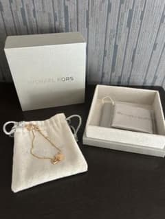MICHAEL KORS ピンクゴールドブレスレット 【箱付き】のサムネイル