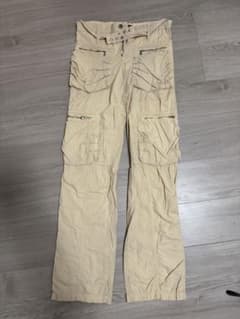 used 古着 ワークパンツ カーゴパンツ y2k パンク ギミックカーゴ