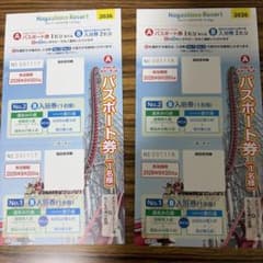 ナガシマリゾート パスポート　2人のサムネイル