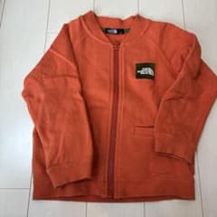 THE NORTH FACE ジップアップパーカー オレンジのサムネイル