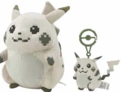 即*i様 【2点セット】はじまりのピカチュウぬいぐるみ＋マスコット 新品 】2点セット はじまりのピカチュウ ぬいぐるみ＋マスコット