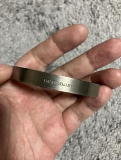 NUMBER (N)INE ナンバーナイン チタン バングルその② NUMBER NINE ナンバーナイン チタンバングルその① - メルカリ