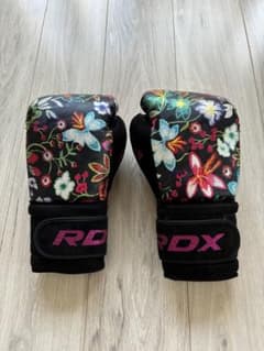 ※美品※ RDX 花柄 刺繍デザイン ボクシンググローブ 8ozのサムネイル
