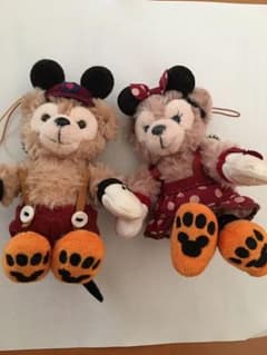 ダッフィー シェリーメイ ぬいぐるみストラップのサムネイル