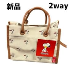 ま様専用【送料無料】新品スヌーピー2wayバックのサムネイル