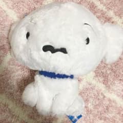 プライズ BICサイズ クレヨンしんちゃん シロ ぬいぐるみのサムネイル