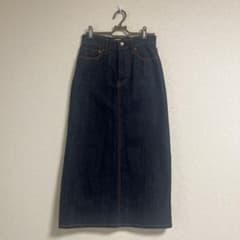 【美品】23区DENIM Iラインデニムスカート インディゴ サイズ36のサムネイル