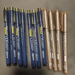 コピックマルチライナー等49本ペンセットのサムネイル