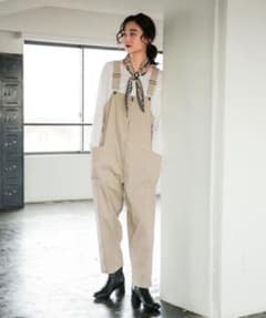 ☆eitan☆様 専用    nikoand...  ツイルZIPサロペットのサムネイル