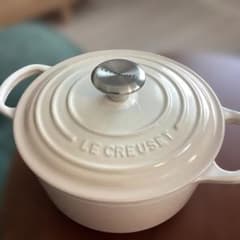 LE CREUSETココット・ロンド 両手鍋18cm - メルカリ