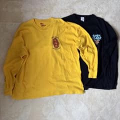 SUPER BEAVER ロングスリーブTシャツ イエロー &ブラックMサイズのサムネイル