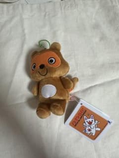 ノンタン たぬきのキーホルダーのサムネイル