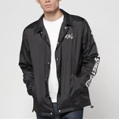 vision street wearコーチジャケット ブラック Lサイズのサムネイル