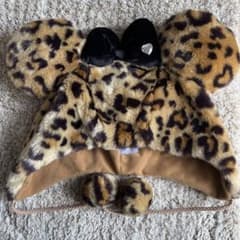 ヒョウ柄ディズニーファンキャップのサムネイル