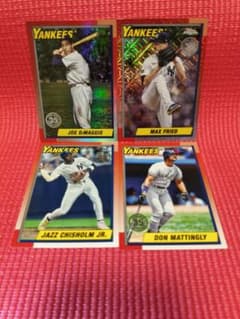 Topps MLB ジョー・ディマジオ ヤンキース4枚 - メルカリ