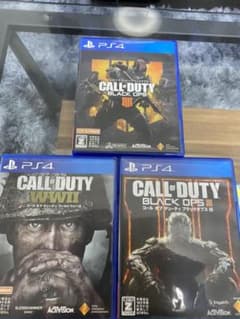PS4 COD セットBO3 BO4 WW2 ゲームソフトのサムネイル