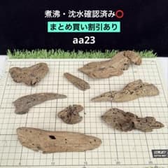 煮沸・沈水確認済み】 aa23 天然流木 アクアリウム、爬虫類用 - メルカリ