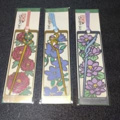 薬屋のひとりごと USJ限定 花柄しおり ミステリーウォーク 3種セット