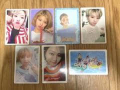 TWICE ジョンヨン トレカ 7枚セットのサムネイル